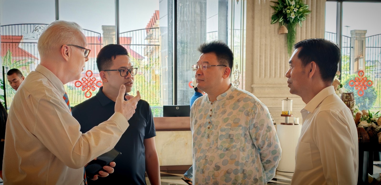 Inspiring meeting at JD Polman discussing new opportunities.