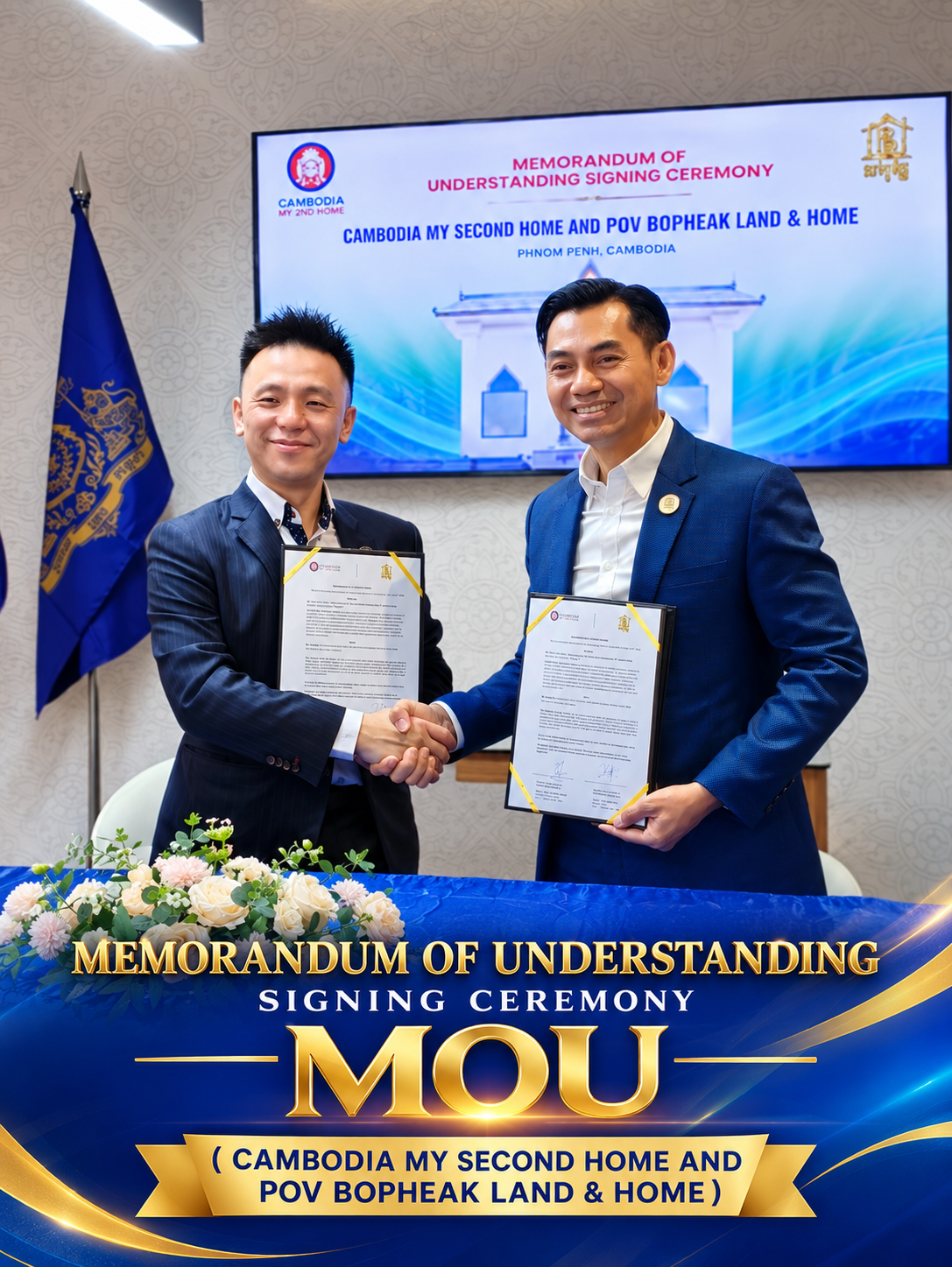 CM2H Partners with Pov Bopheak Land & Home
